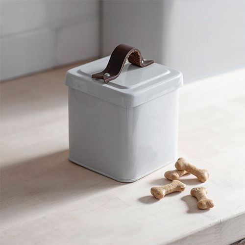 14546162-df15-4245-9b7b-eee2b1e118e5.jpg Pet Treat Tin With Leather Handle