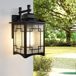 Sierra Peaks 1x LED Vintage Outdoor Wall Sconce Lamp