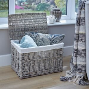 Cascade Heights Lidded Willow Chest - Medium