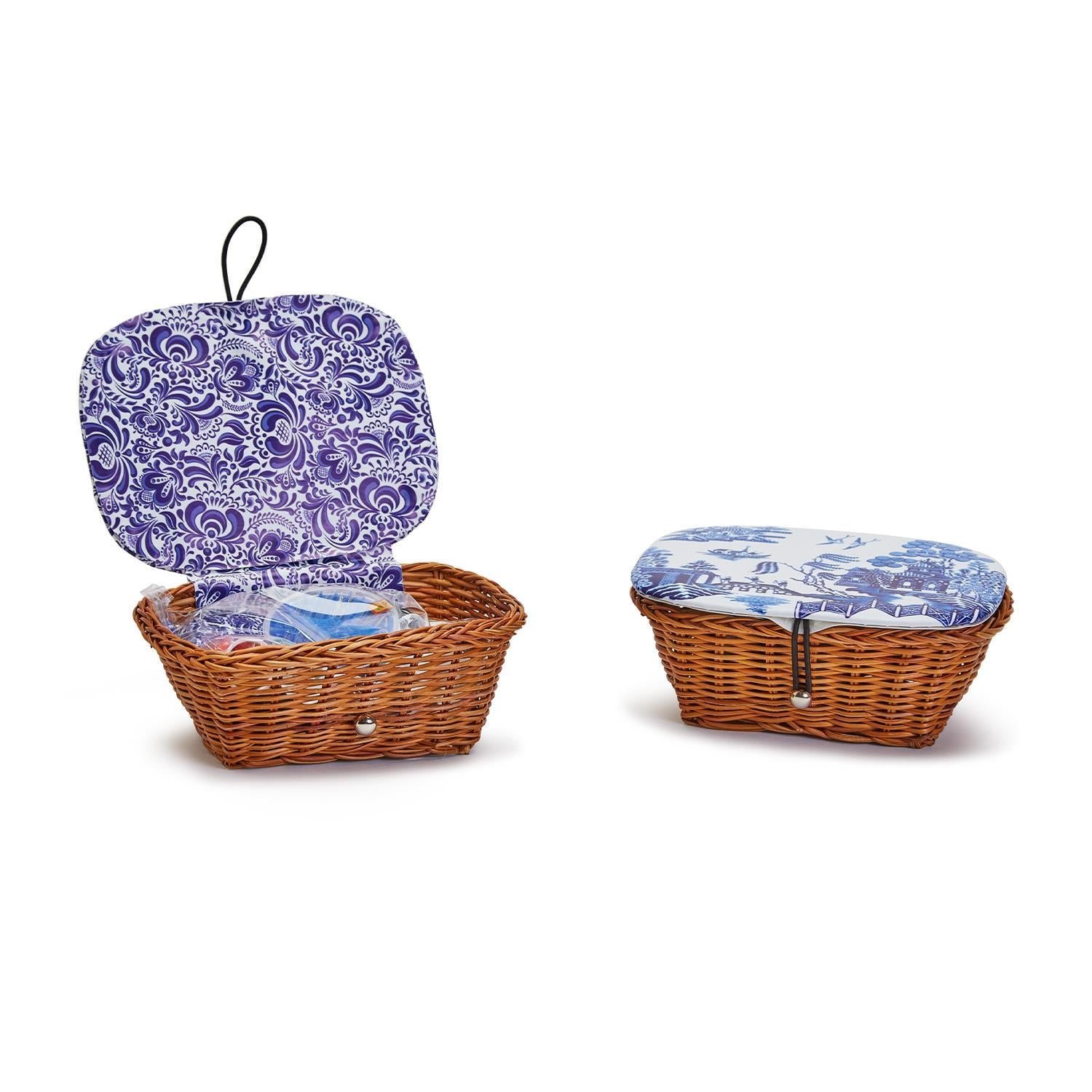 53491-20_2.jpg Two's Company Chinoserie Sewing Kit Baskets - Image 2