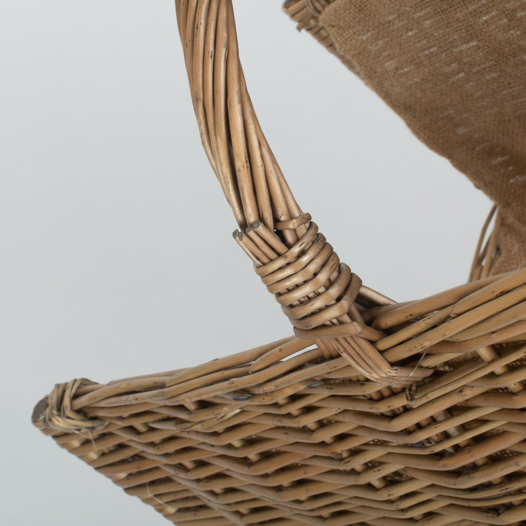 8925-raw.jpg Handmade Contemporary Log Basket With Lining - Image 3
