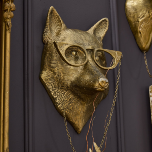 Eloise the Fox Wall Mount