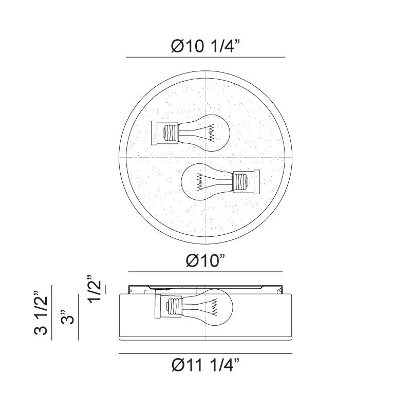 M15802_LD-1.jpg Echo Flush Mount - Image 5