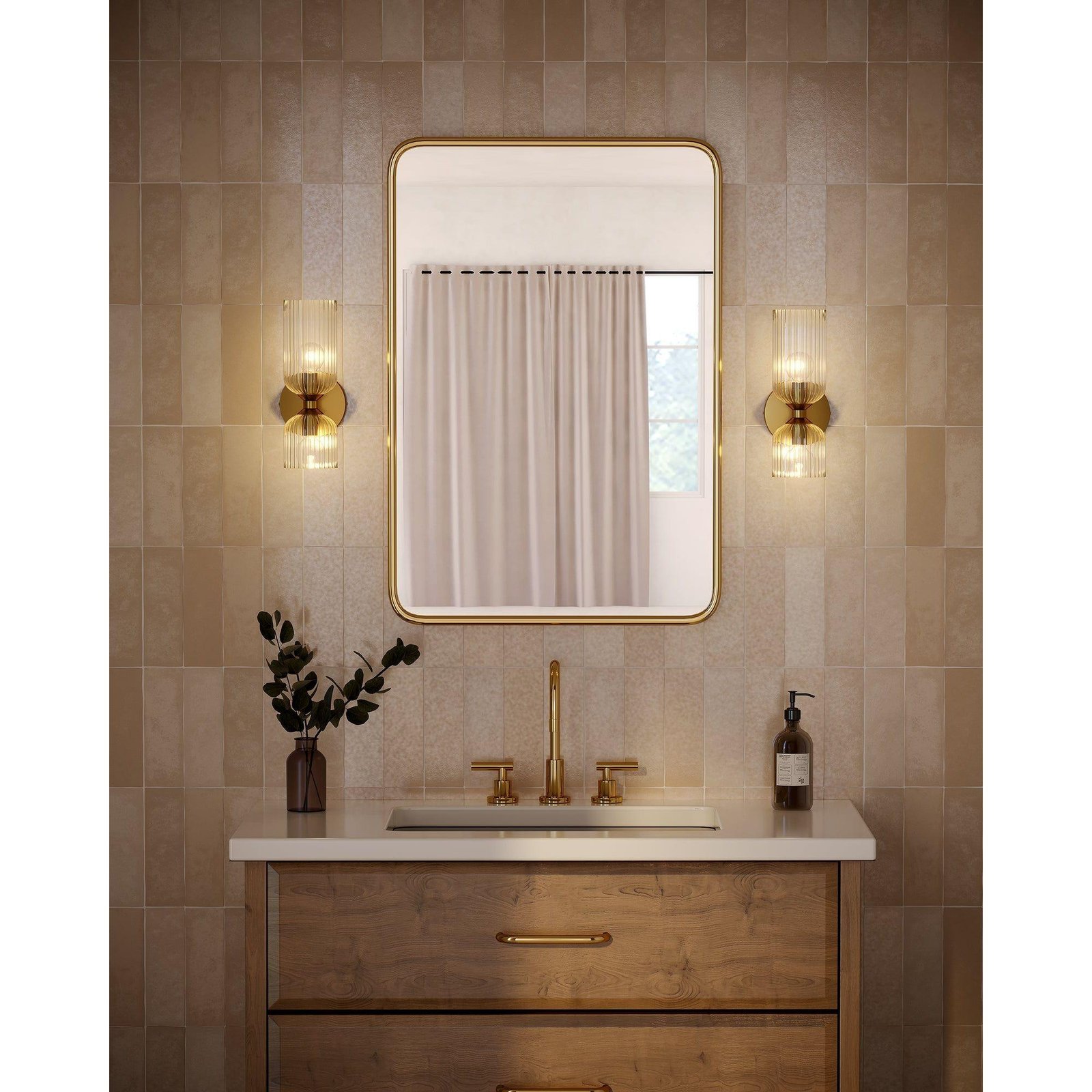 NELLY_WV442612BGCR_LIFESTYLE.jpg Nelly Wall/Vanity Light - Image 2