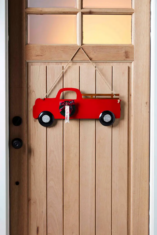 Screenshot2022-10-10at18-57-44HolidayTruckReversibleDoorHangerMudPie.png Reversible Tin Truck Door Hang - Image 5