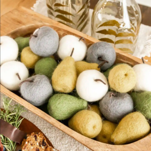 Wool Decorative Fruit Pieces