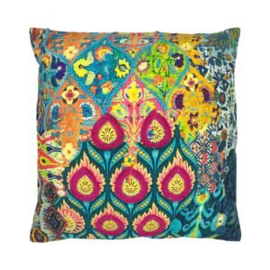 Kelly Floral 20x20 Embroidered Throw Pillow