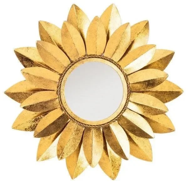 mrr3023a-front.jpg Larcen Iron Mirror in Gold Foil