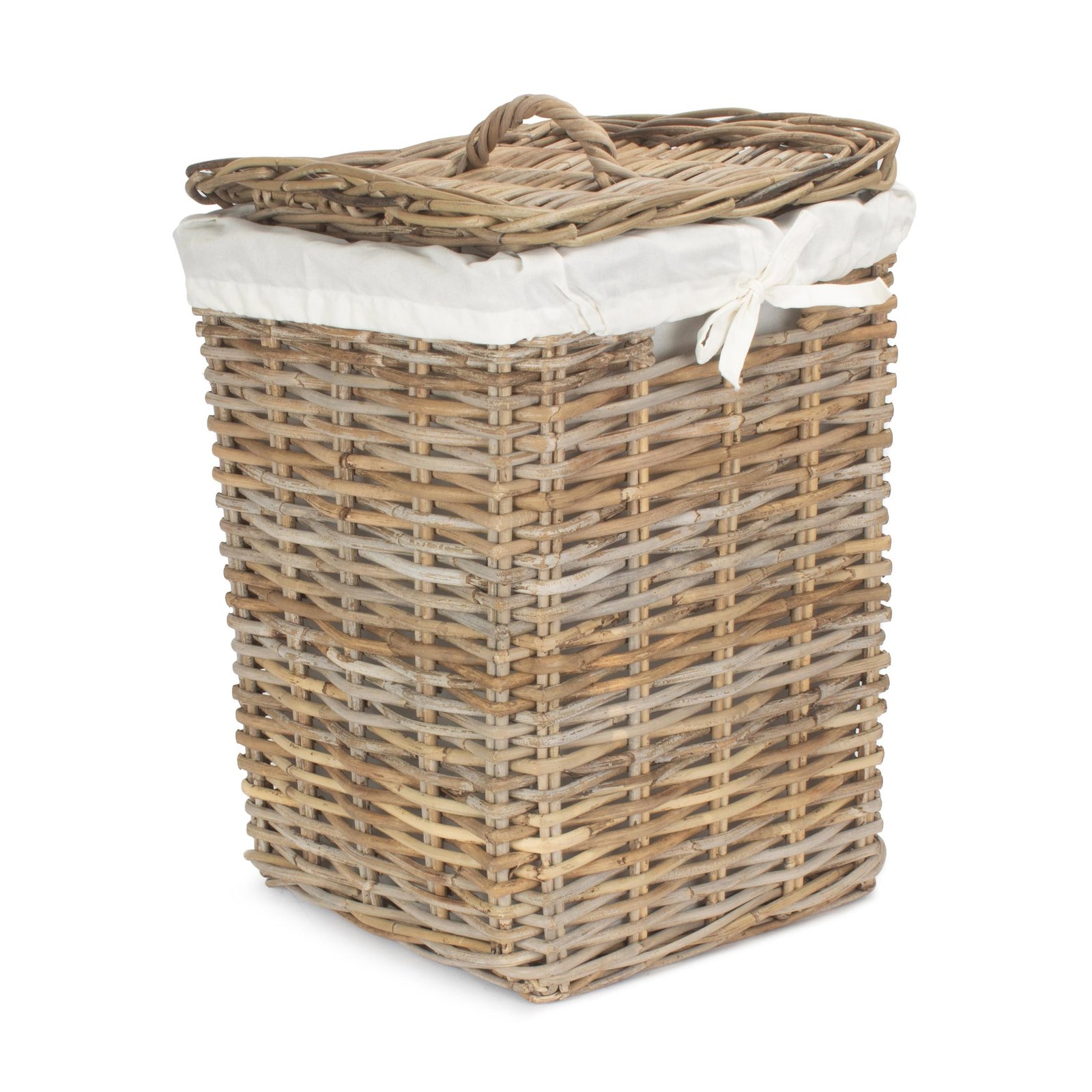 pic_10367_2_633d873e44ea9.jpg Rattan Laundry Hamper With Lid Small - Image 2
