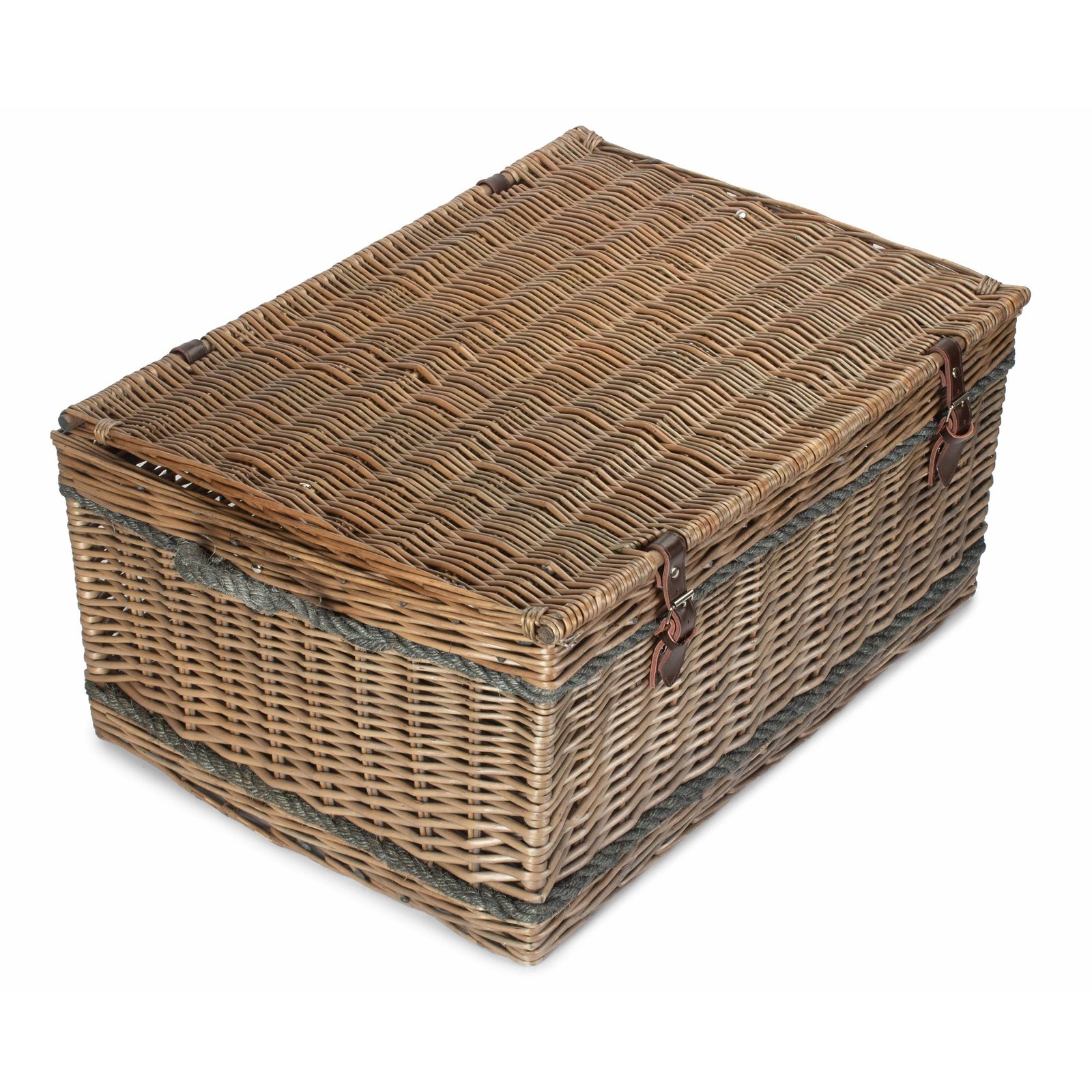 pic_10763_3_650aae6babb91_b9b8fe90-0865-4970-b390-ceed2d91fc0c.jpg Willow Storage Trunk With Rope Handles - Image 4