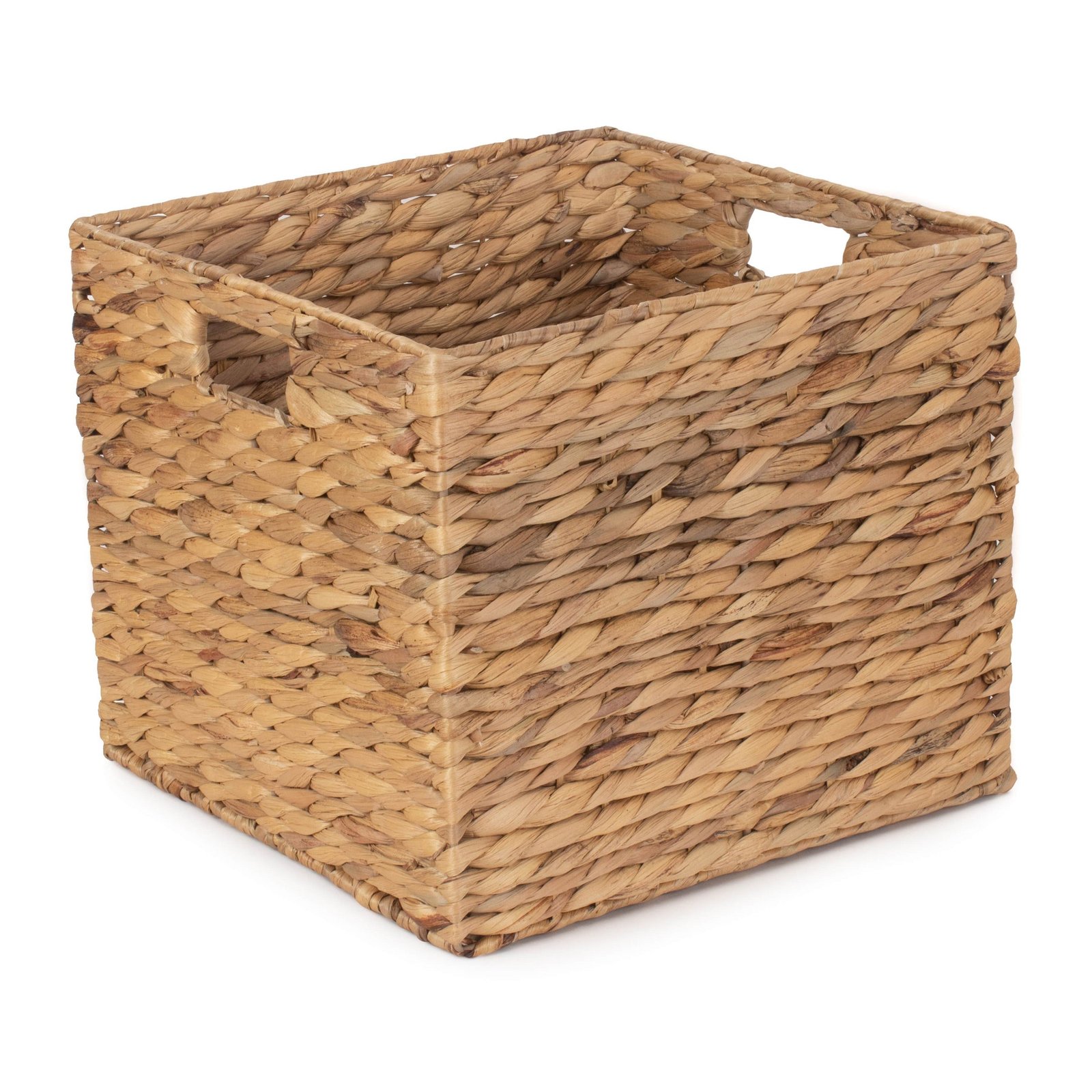 pic_10909_1_65a6688d7e0d9_85bb6ce4-12e9-43a5-91fa-473885d690e8.jpg Square Water Hyacinth Basket - Image 2