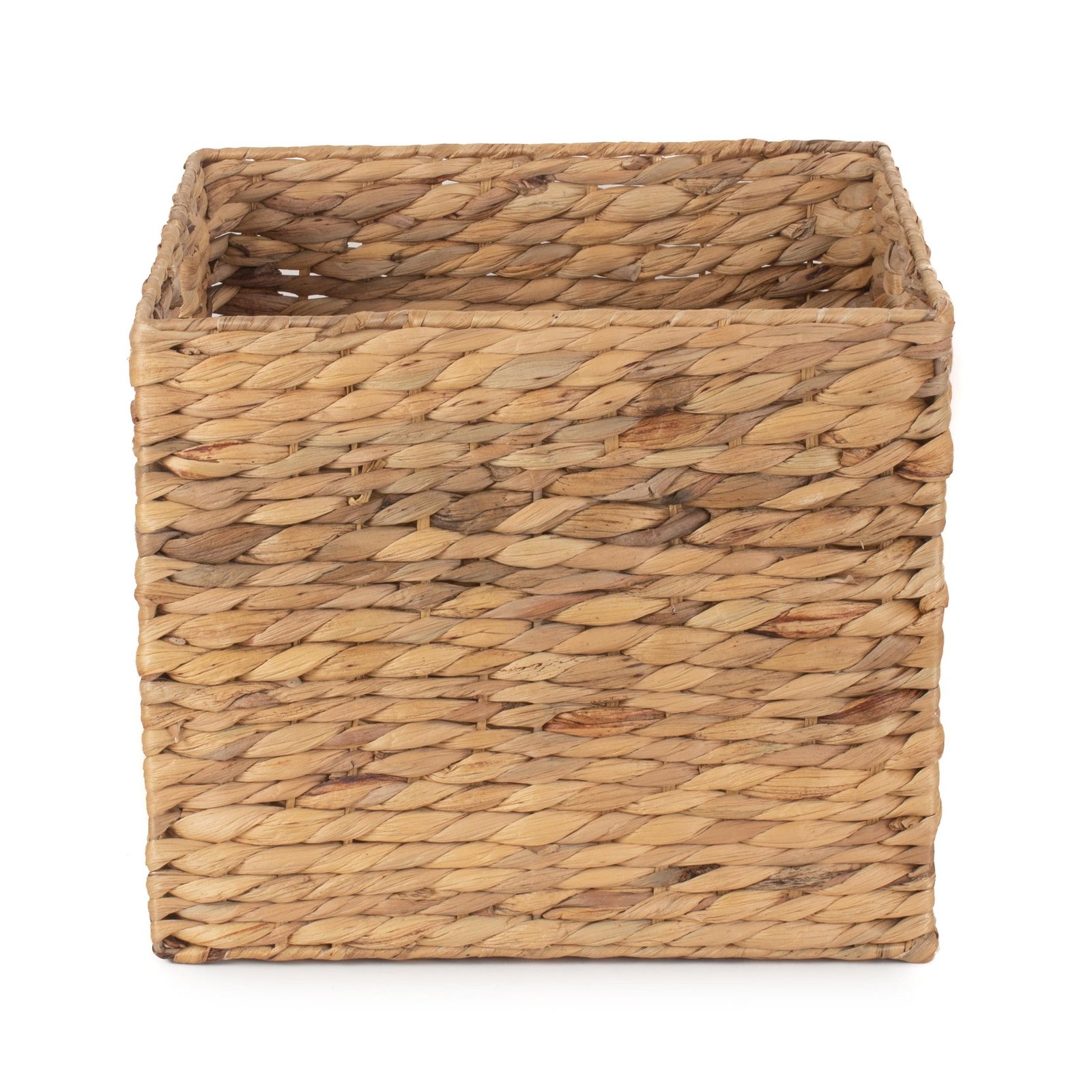 pic_10909_3_65a66898c73f6_faebcf4c-4601-4db9-9077-7759fcb0185c.jpg Square Water Hyacinth Basket - Image 3