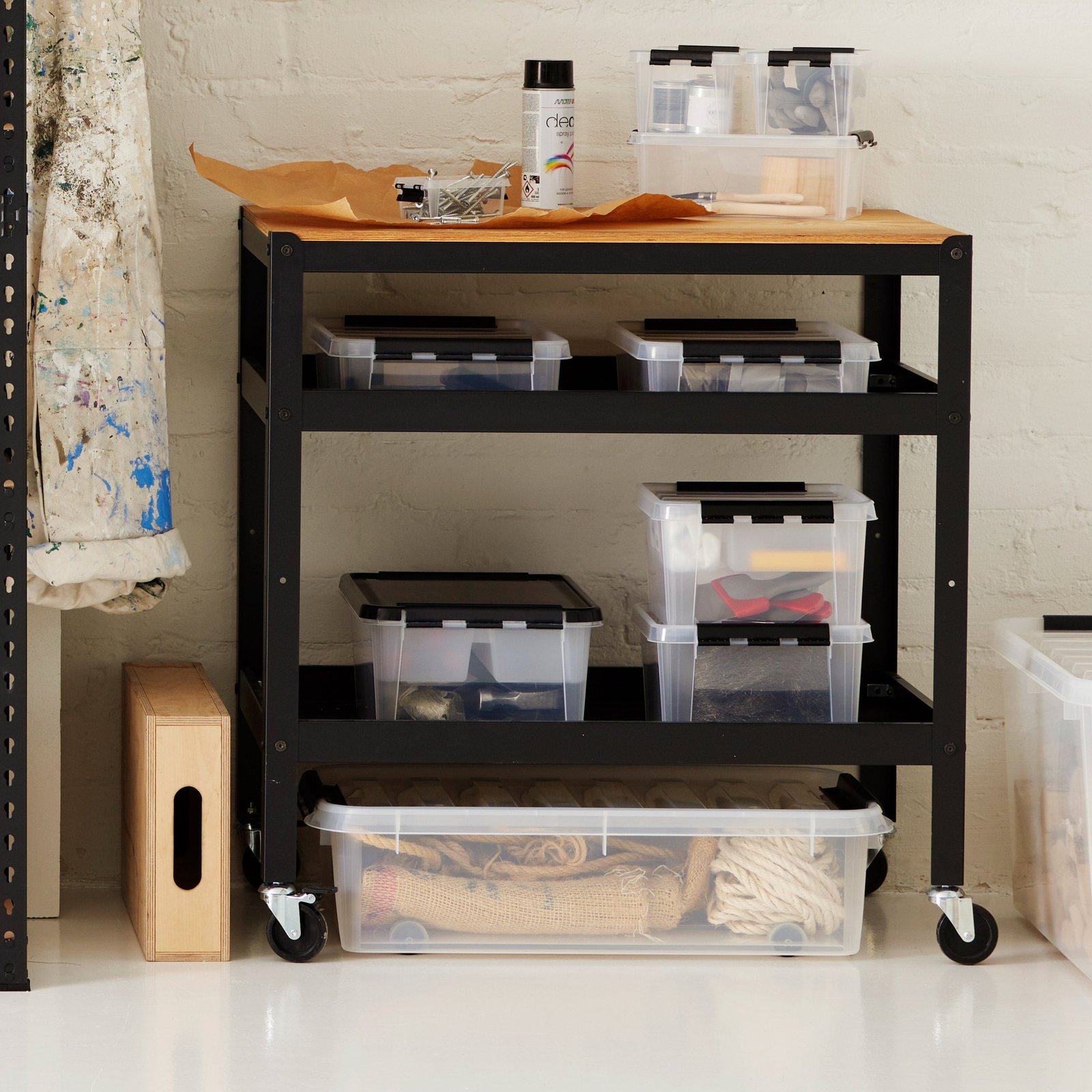pic_9676_3_611a7b81c7e88_4d05903a-0e45-4207-953a-94160d1200c0.jpg 3 X Plastic Underbed Storage Box - Image 2