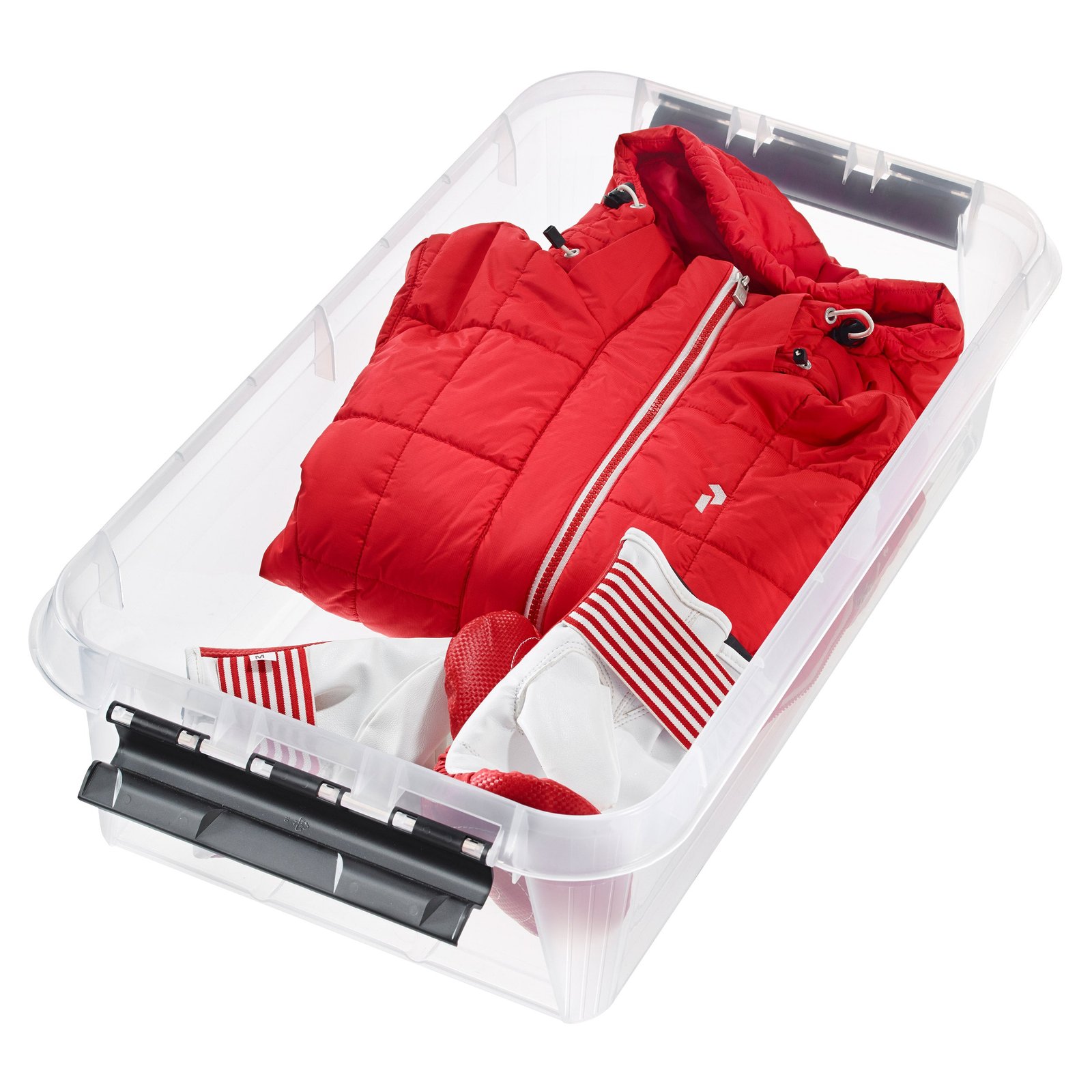 pic_9676_3_611a7c41dc27e_8ba7a69d-76d2-4938-a2ae-00be10598fbe.jpg 3 X Plastic Underbed Storage Box - Image 3