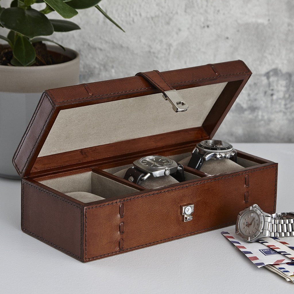pic_9687_2_65d376dd7626c.jpg Watch Storage Box Leather (Perfectly Imperfect)