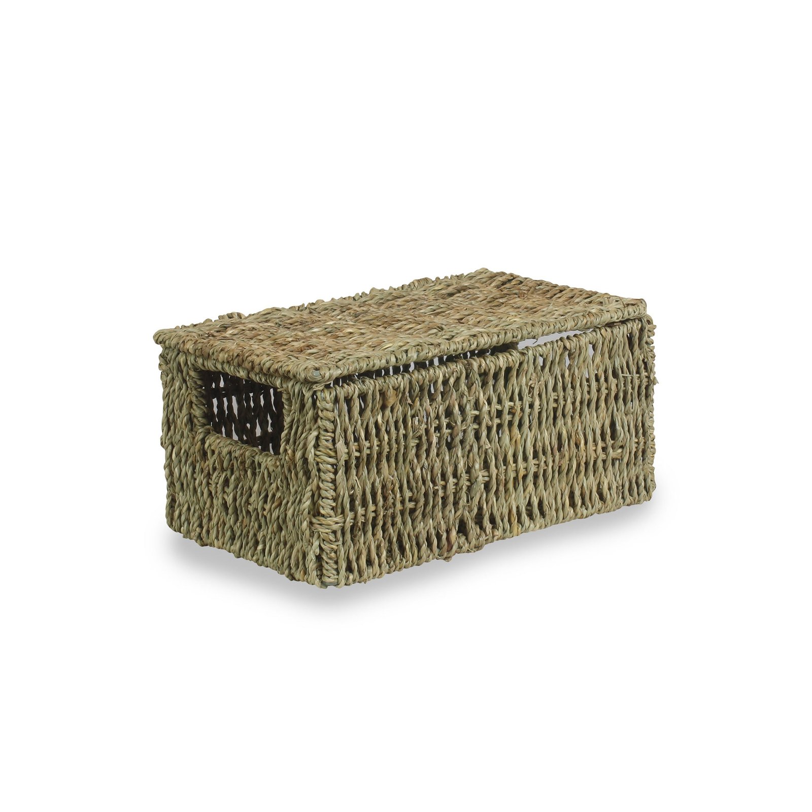 pic_9790_1_6178068450cf9.jpg Lidded Seagrass Hamper- Mini - Image 2