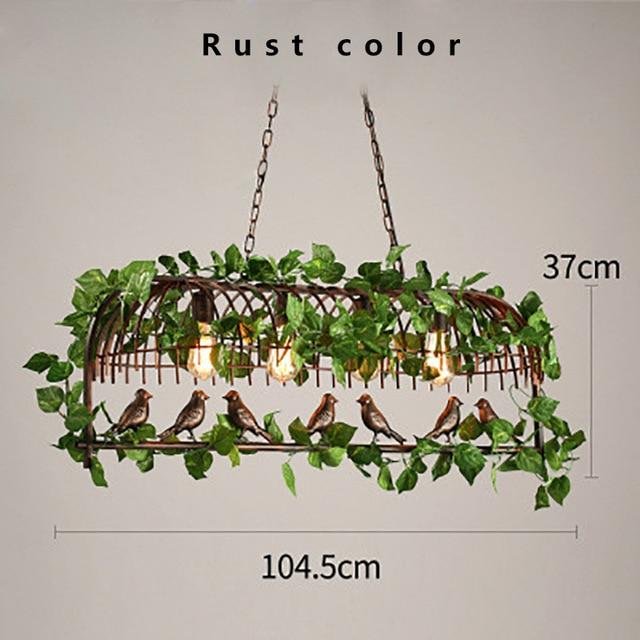 retro-industrial-led-iron-chandelier-with-bird-garden-793893.jpg Retro Industrial LED Iron Chandelier with Bird Garden - Image 3