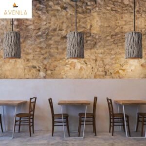 Retro Loft Nordic Stump Style Cement Pendant Lights