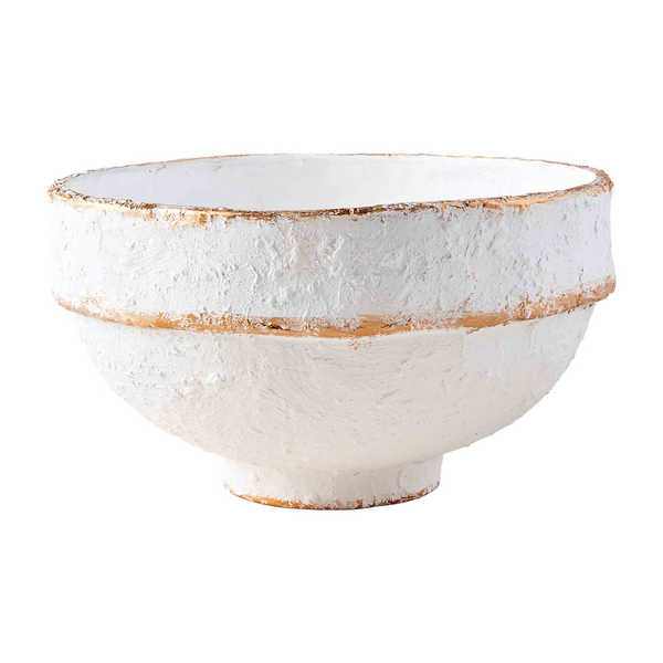 webimage-306CF09D-5428-495F-9721C7A17025FA88.png gold Stripe Paper Mache Decor Bowl - Image 3